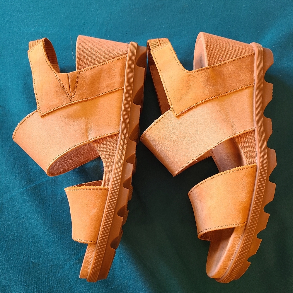 Sorel Tan Joanie II Slingback Wedge